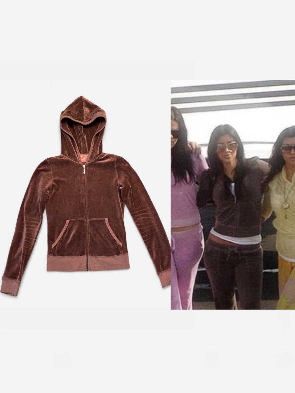 Vintage 2000s Juicy Couture Velour Zip-Up